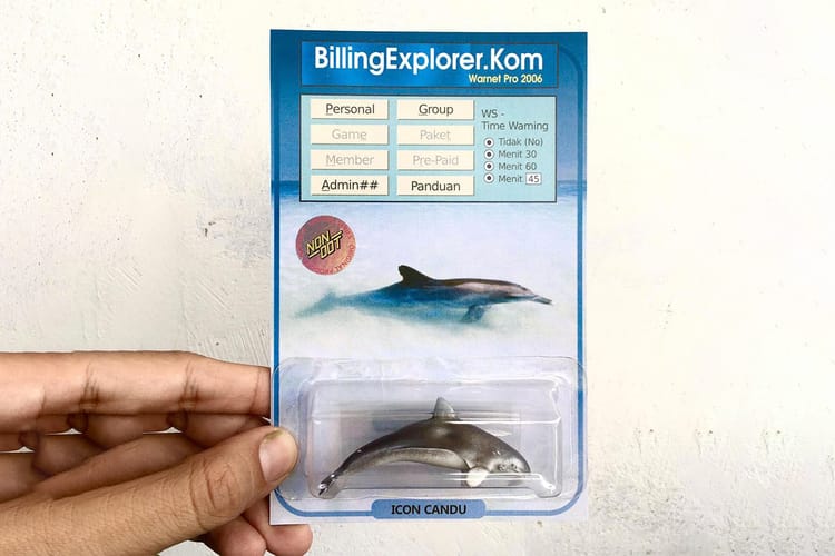 Berikut Die-Cast Lumba-Lumba Warnet dari Nondot