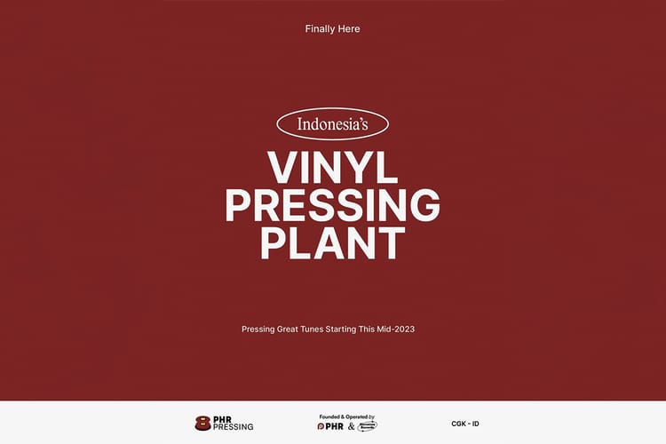 Lahirnya PHR Pressing, Pabrik Vinyl di Indonesia