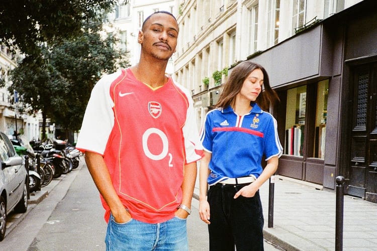 Le spécialiste du sportswear vintage LineUp célèbre le football dans un nouvel éditorial shooté au cœur de Paris