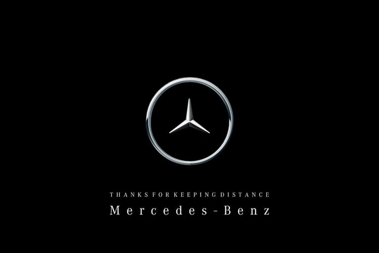 Audi, Mercedes-Benz et Volkswagen changent leur logo pour illustrer la distanciation sociale