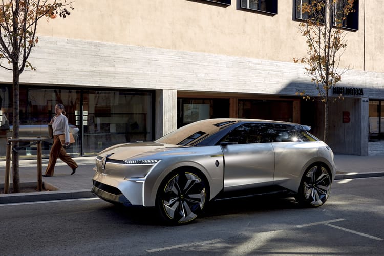 Renault dévoile un concept-car futuriste entièrement électrique et modulable